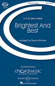 cover Brightest and Best TTBB choral sheet music cover